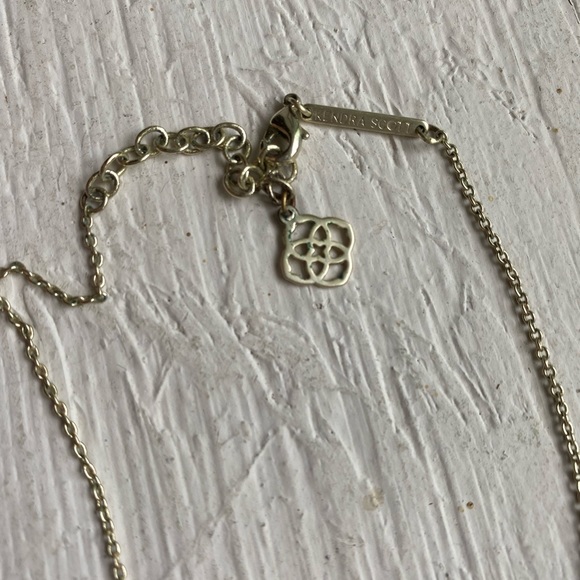 Sold- Kendra Scott Kasey Drusy Pendant Necklace - Picture 4 of 6